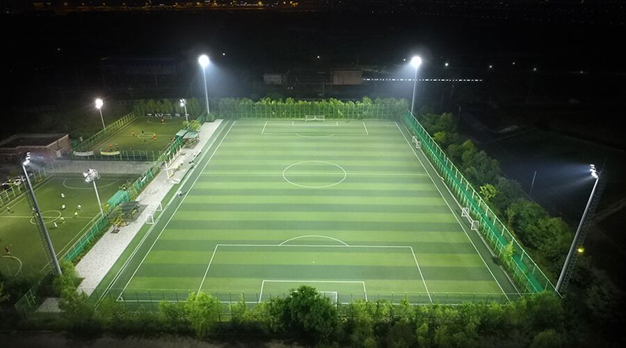 GAEA LED High Mast Light for Soccer Field Lighting Project in Germany