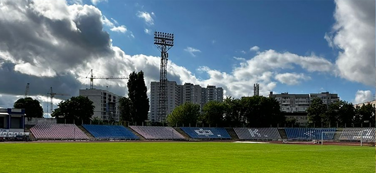 1440w GAEA-D led stadium lights for soccer field in Europe